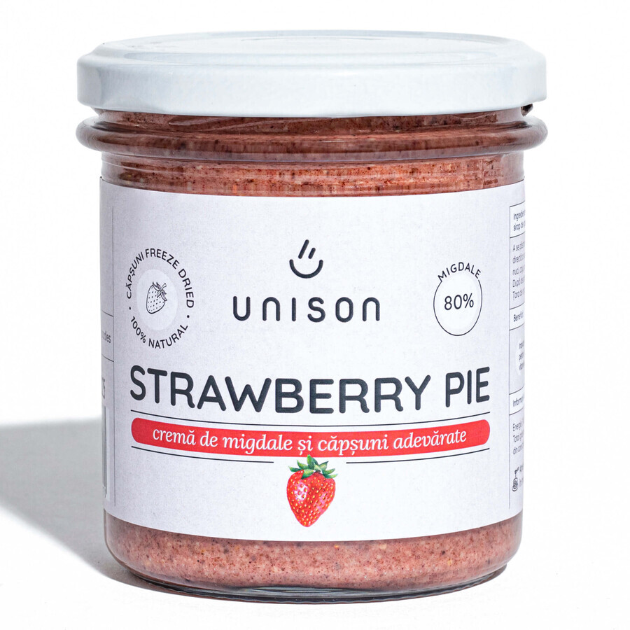 Strawberry Strawberry Almond Cream Strawberry Pie, 300 g, Unison