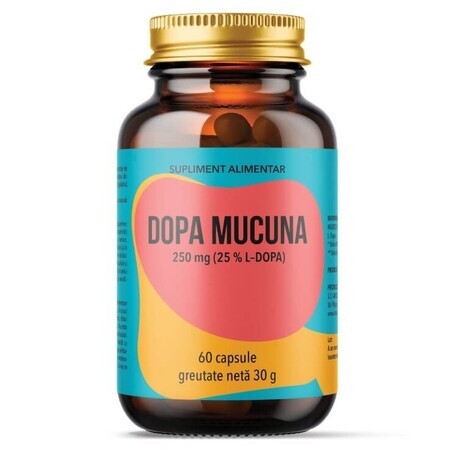 Dopa Mucuna, 250 mg, 60 capsule, Laboratori Remedia