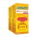 Confezione Ascovit Immunity Syrup, 15 ml + 15 ml, Perrigo