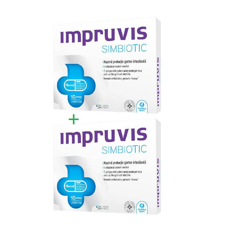 Confezione Impruvis Simbiotic 2x10 capsule, Bifodan