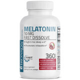 Melatonina a dissoluzione rapida, 10 mg, 360 pillole, Bronson