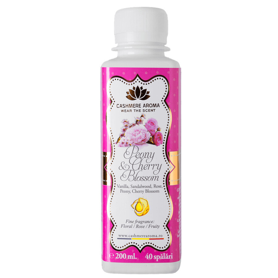 Profumo da bucato Peony Cherry Blossom, 200 ml, Aroma Cashmere