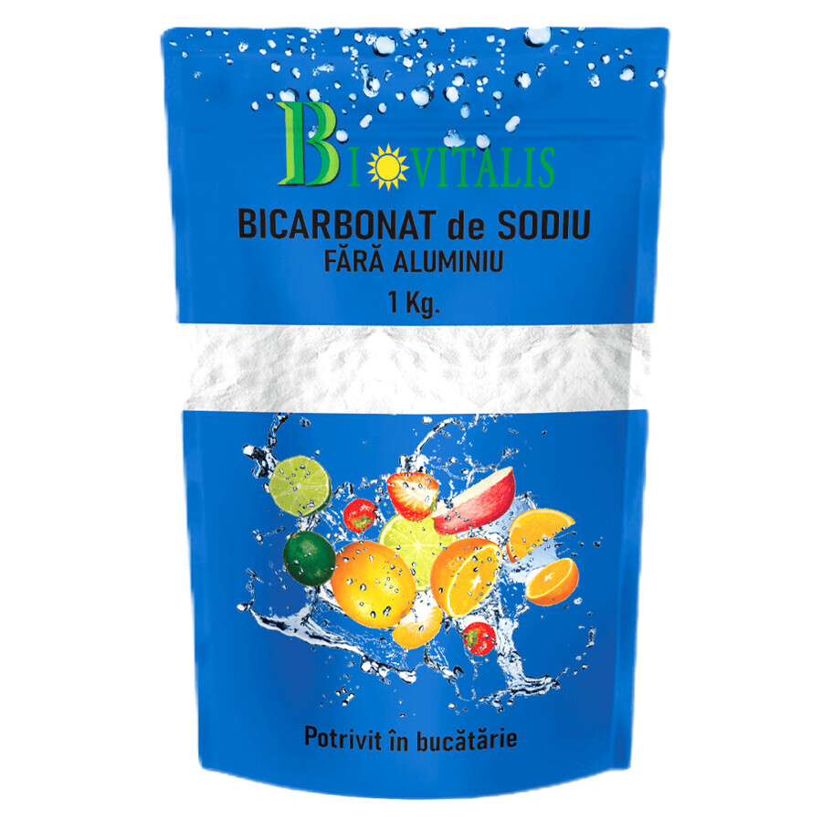 Bicarbonato di sodio, 1000 g, Biovitalis