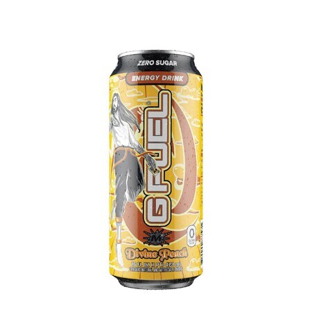 G Fuel Energy, bevanda energetica al gusto di pesca divina, 473 Ml