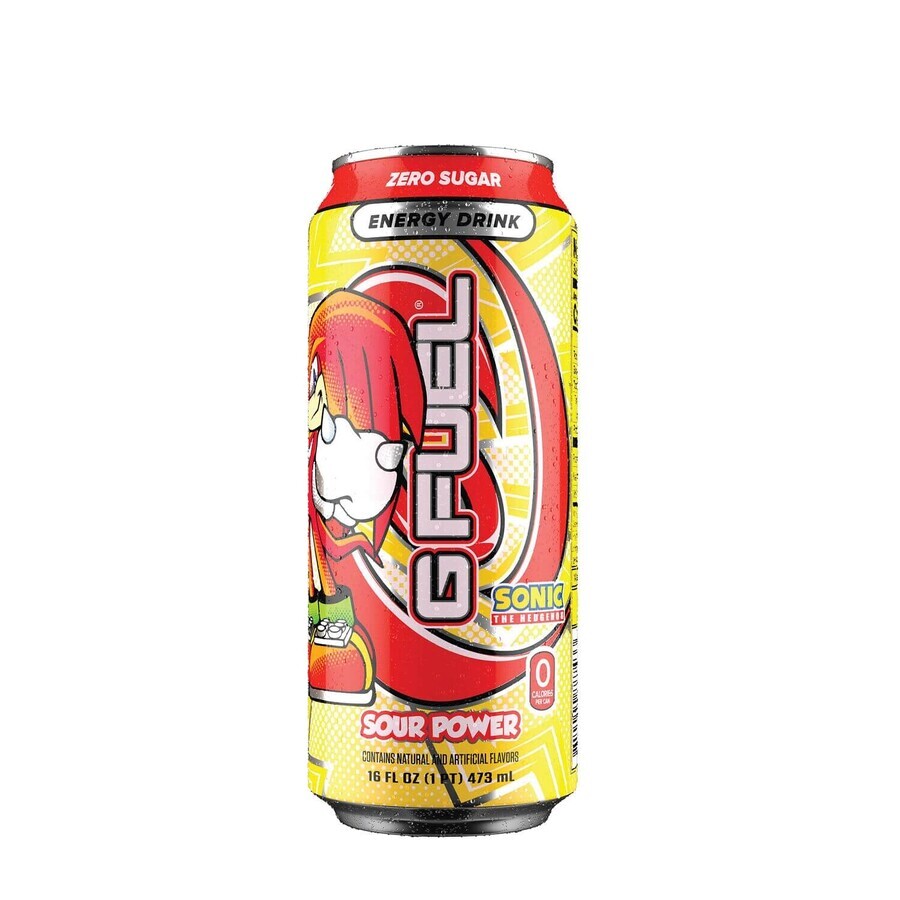 G Fuel Energy, bevanda energetica al gusto di Sour Power, 473 Ml