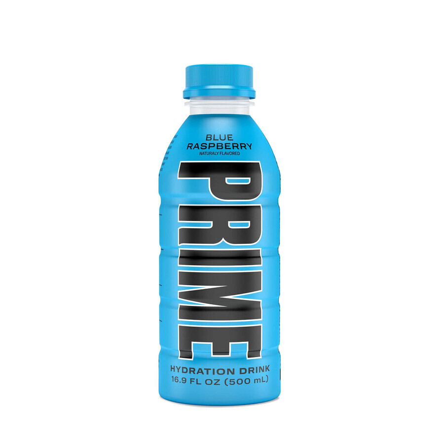 Prime By Logan Paul X Ksi Ksi Hydration Drink Usa Blue Raspberry, bevanda reidratante al gusto di lampone blu, 500 Ml