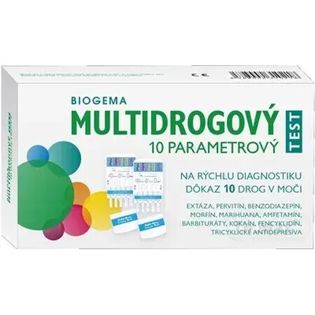 BIOGEMA Multidrog Test 10 parametri