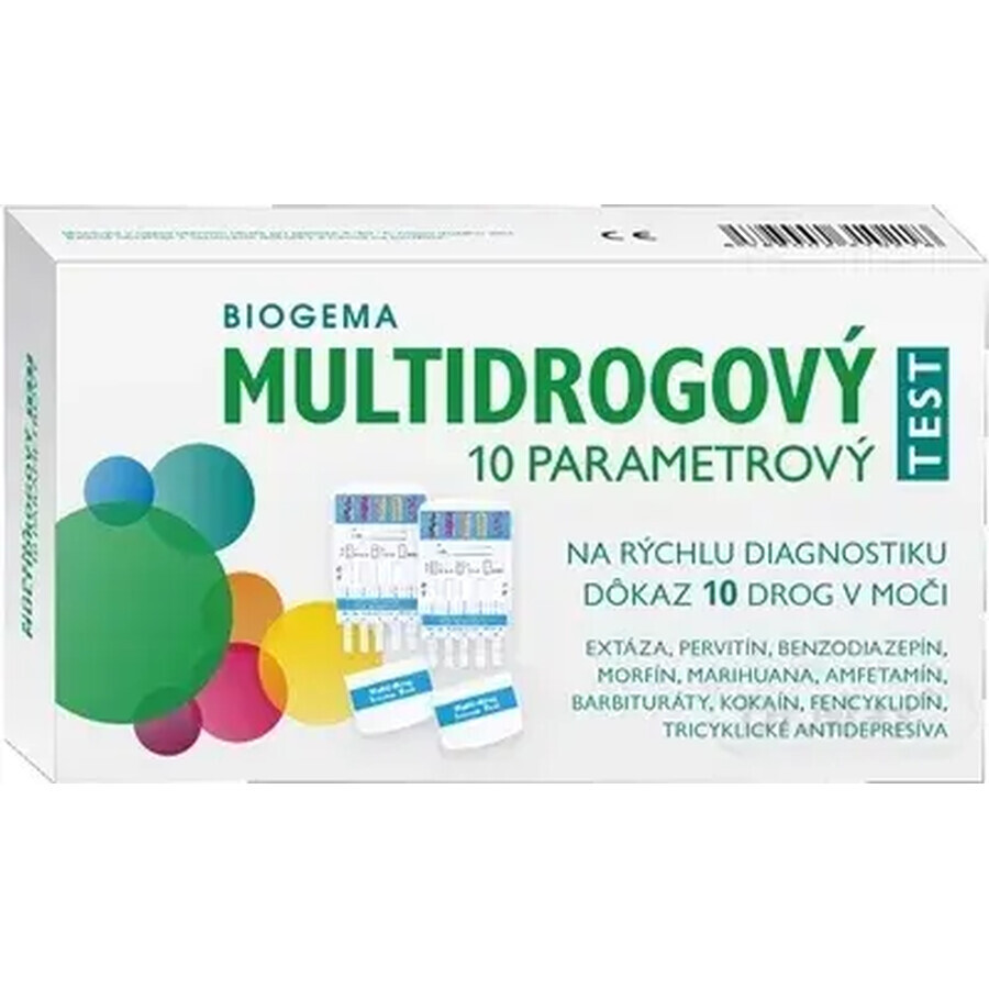 BIOGEMA Multidrog Test 10 parametri