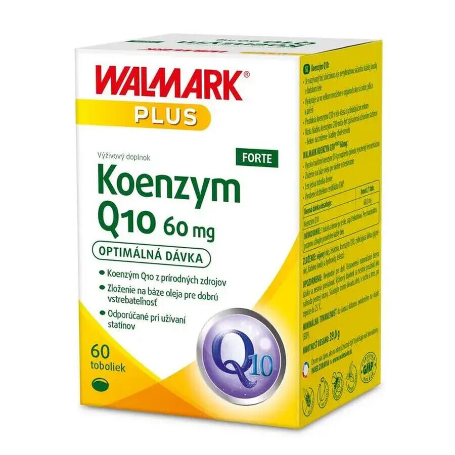 WALMARK Coenzima Q10 FORTE 60 mg