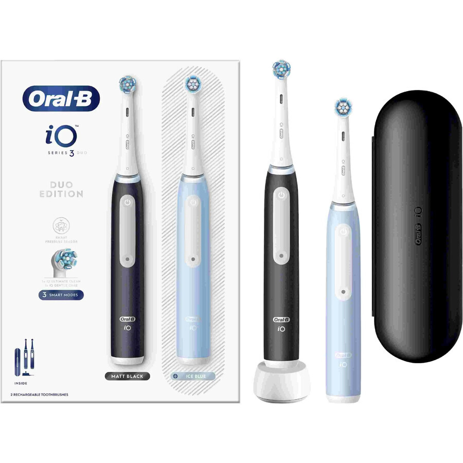 Oral B EK Duo iO iO Serie 3 nero e blu