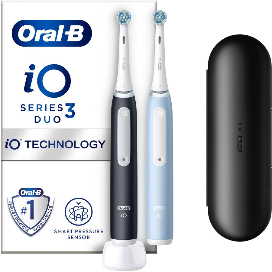 Oral B EK Duo iO iO Serie 3 nero e blu