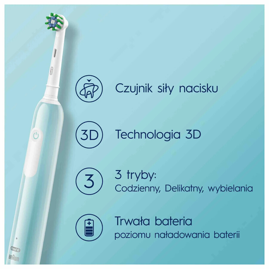 Oral-B EK Duo Pro Serie 1 Nero e Blu Caraibi