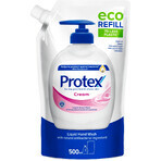 Liquid soap Protex Cream with natural antibacterial protection 500 ml refill