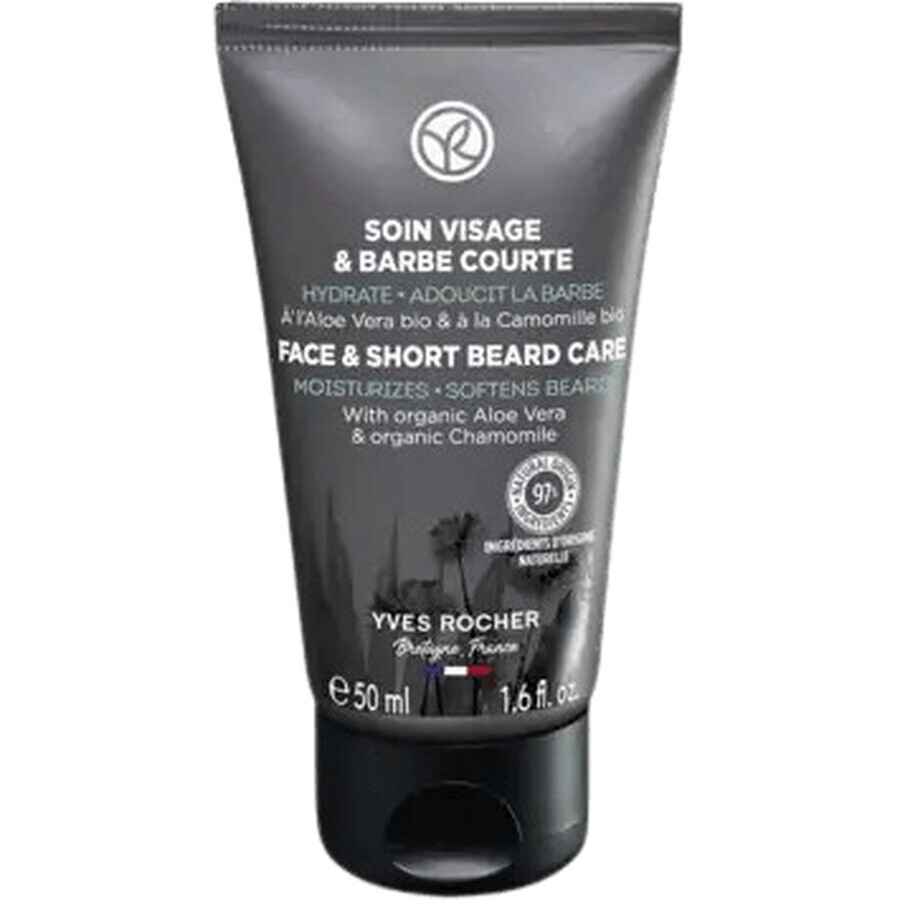 Yves Rocher Trattamento viso e barba corta 50 ml