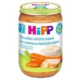 HiPP BIO Arroz con zanahorias y pavo nueva receta 2017 220 g