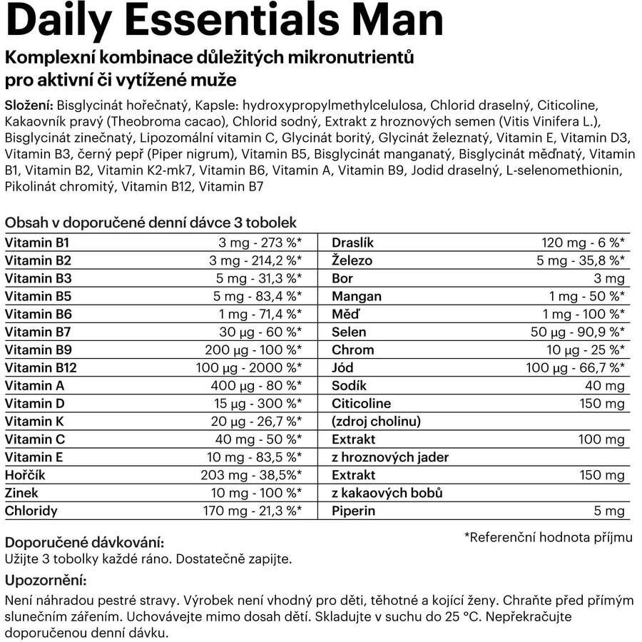 Flow Daily Essentials Man 90 capsule