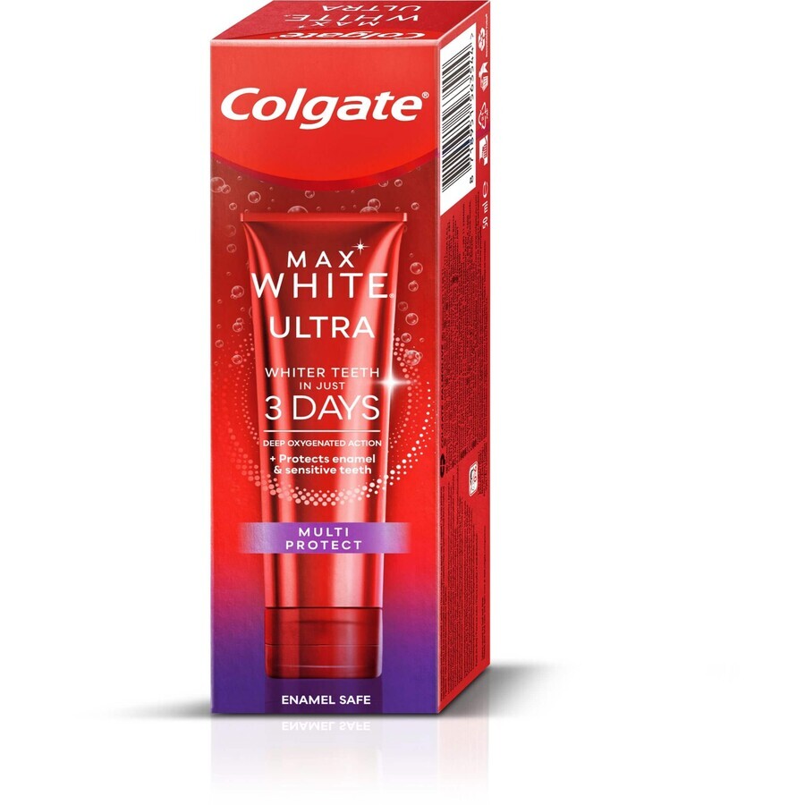 Colgate Max White Ultra Multiprotect Dentifrice blanchissant 50 ml