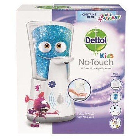 Dettol Kids Dobrodruh 250 ml dispenser di sapone touch-free