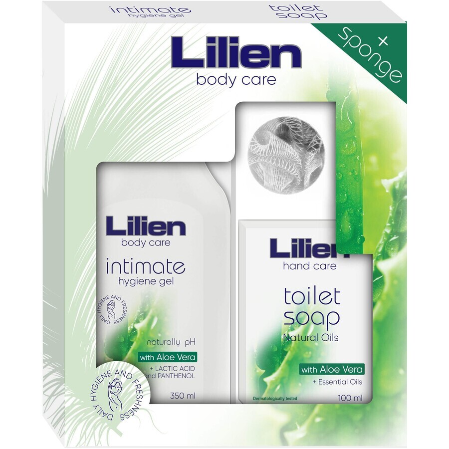 Lilien Confezione regalo Intim Intim Aloe vera 3 pz.