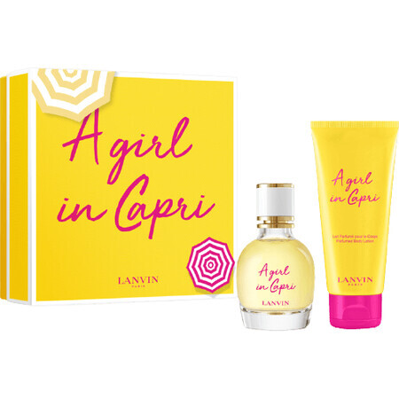 Lanvin A Girl in Capri Eau de toilette + set di lozioni per il corpo