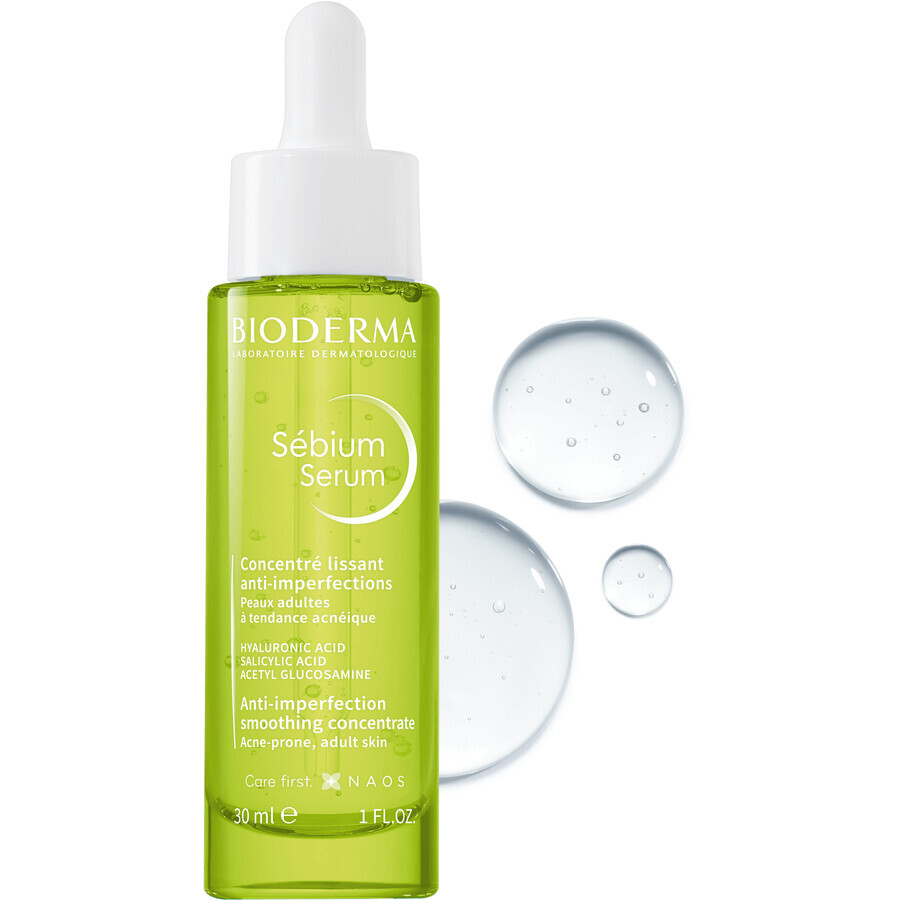 Bioderma Sébium Sérum pour les peaux adultes à tendance acnéique 30 ml