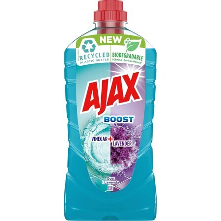 Ajax Boost Lavanda e aceto di vino, detergente multiuso 1 litro