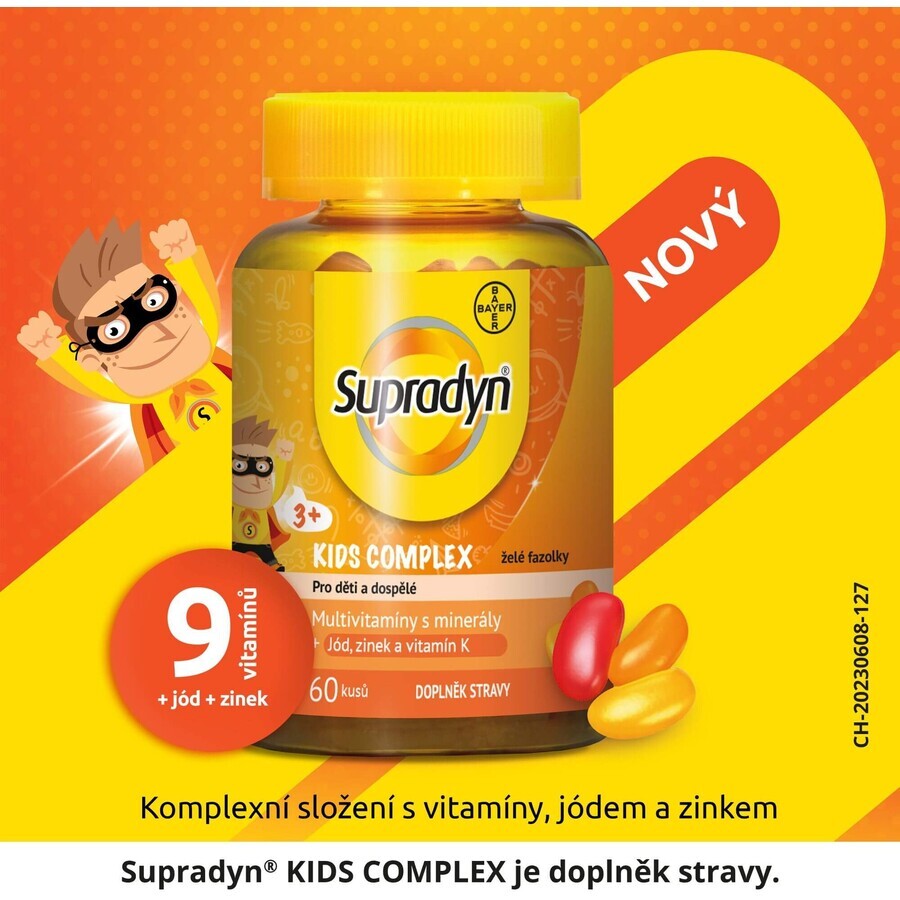 Supradyn Kids Complex Jelly Beans 60 pcs