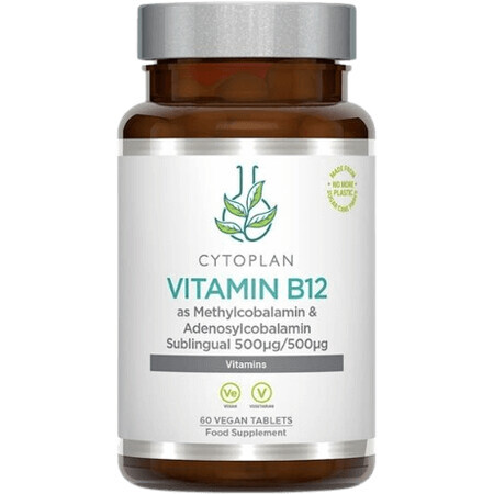 Cytoplan Vitamina B12 1000 µg 60 compresse