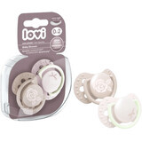 LOVI Mini sucette douche bébé 0-2m fille 2 pcs