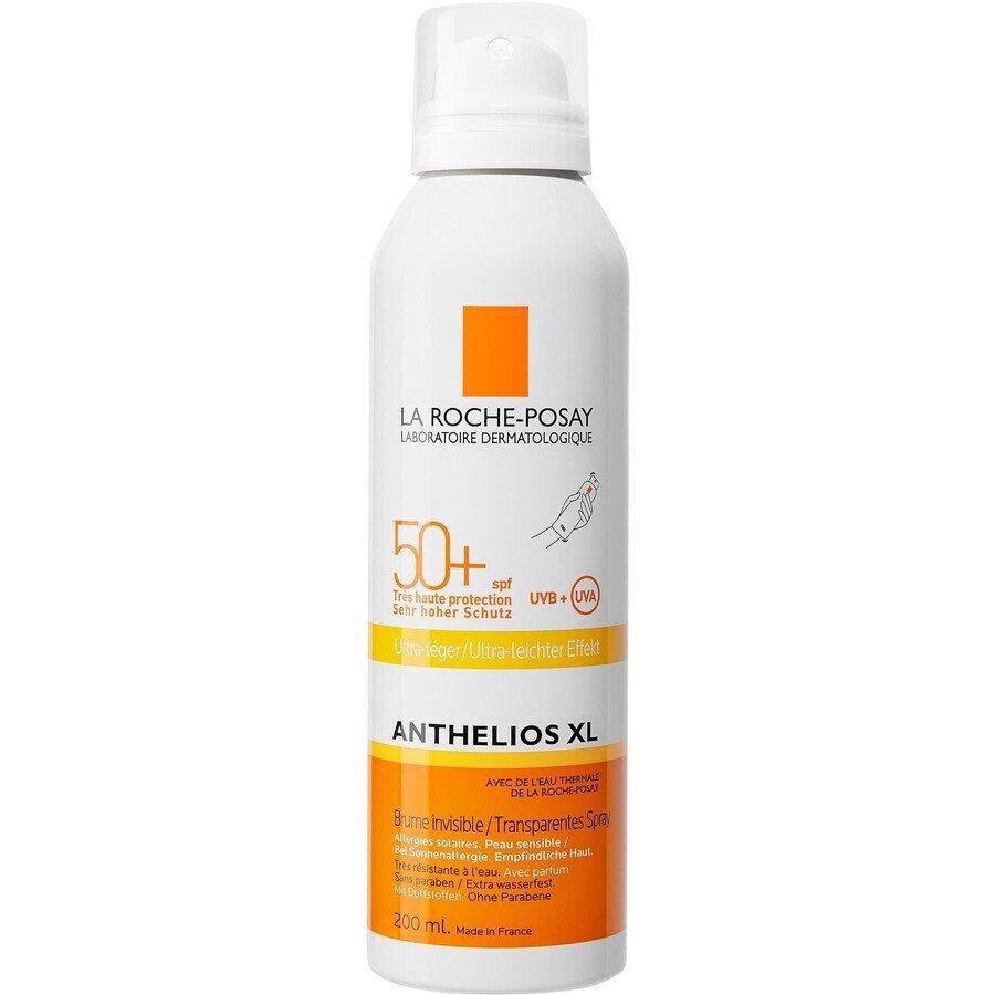 La Roche-Posay Anthelios XL Brume invisible SPF50+ spray corps 200 ml