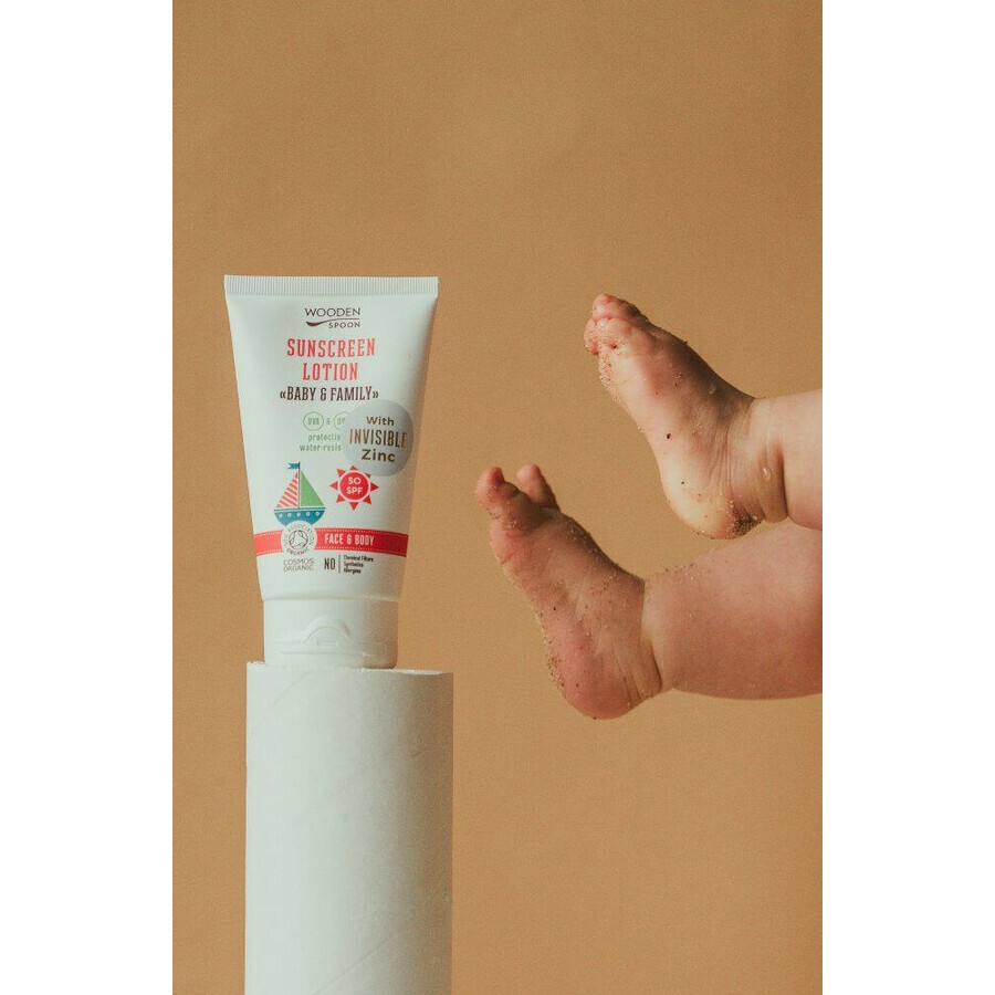 Wooden Spoon Baby & Family Sunscreen Body Lotion SPF50 100 ml