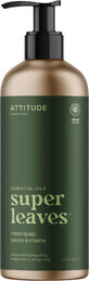 Attitude Sapone naturale per le mani Super leaves Essentials - Bergamotto e Ylang Ylang 473 ml