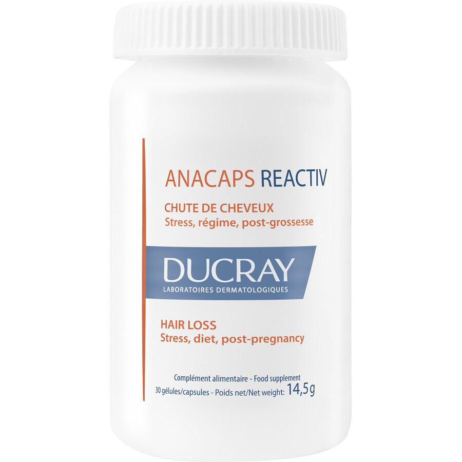 Ducray Anacaps reattivo per capelli 30 capsule