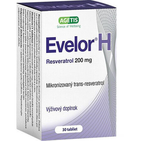 Evelor H 200 mg 30 tablets