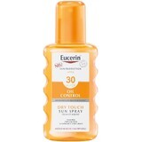 Eucerin Dry Touch Oil Control Clear Sun Protection Spray Oil Control SPF 30, 200 ml