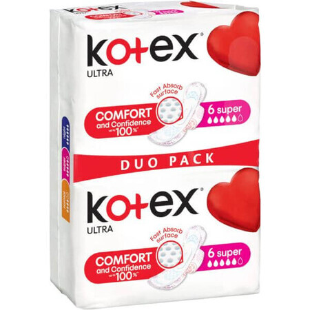 Kotex ® Ultra Super 12 pcs