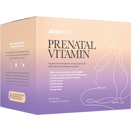 BiotechUSA Prenatal Vitamin 30 pcs