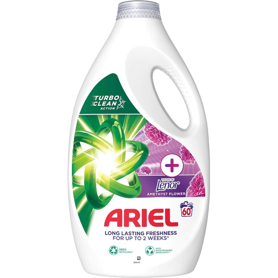 Ariel Amethyst Gel para la Ropa 3 litros