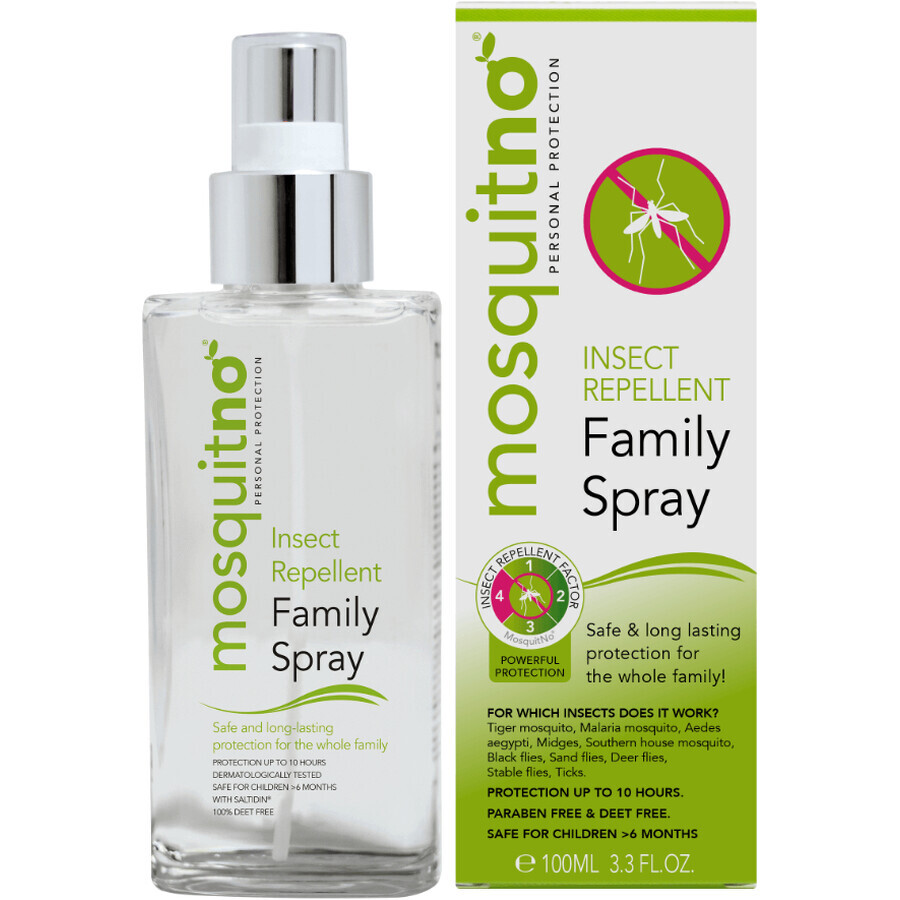 MosquitNo family repellent spray 100 ml