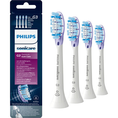 Philips Sonicare Premium Gum Care Replacement Cap HX9054/17 4 pcs