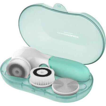 TouchBeauty 14838 Spazzola di pulizia 3 in 1, verde