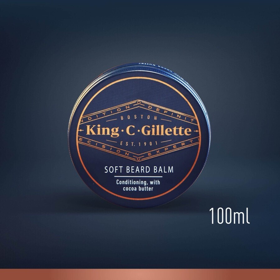 Gillette Balsamo barba e barba 100 ml