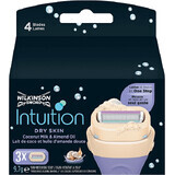 Wilkinson Sword Intuition Cappuccio di ricambio per pelle secca 3 pz.