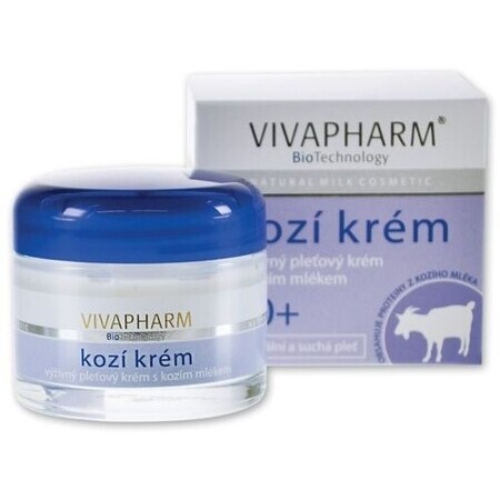 Vivapharm Crema di pelle di capra con proteine del latte 50 ml