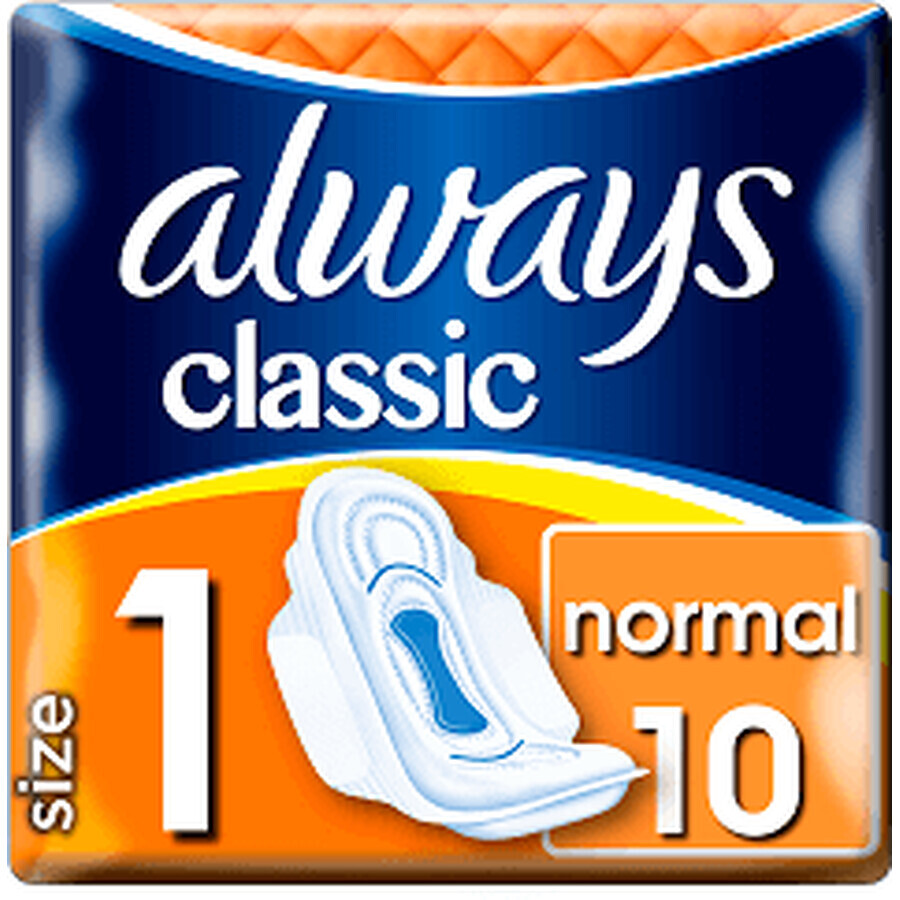 Always Classic Sanitary Pads Always Classic Standart, 10 pcs