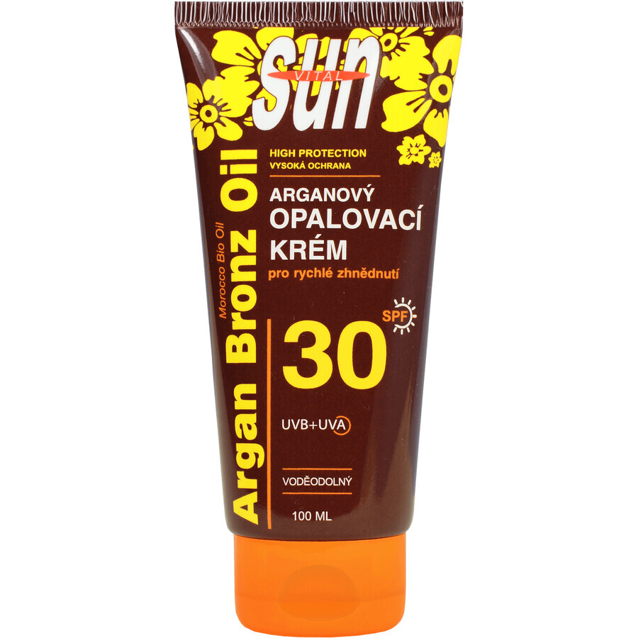 Vivaco SUN Protezione solare all'argan OF30 tubo 100 ml