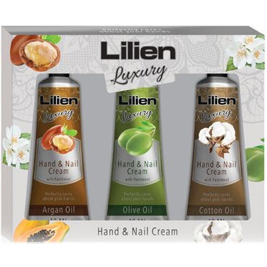 Crema mani e unghie Lilien 3x40g 3 x 40 ml