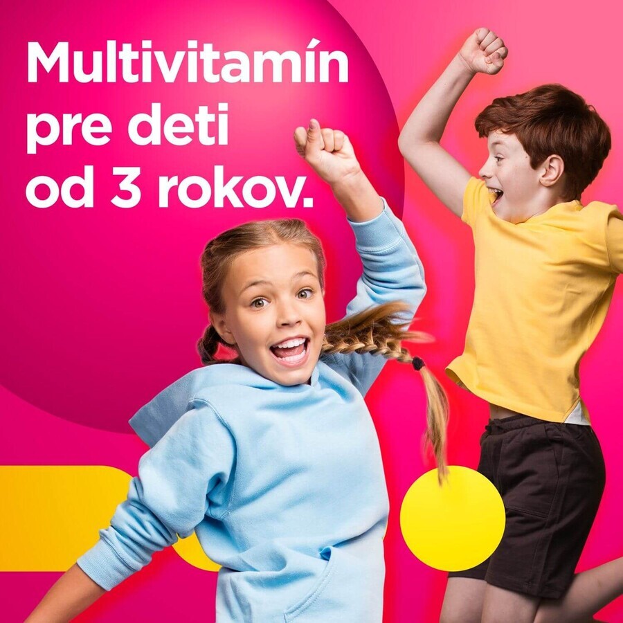 Centrum Kids Gummies multivitamins for kids raspberry and strawberry jelly 60 pieces