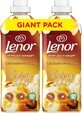 Lenor Balsamo per tessuti all&#39;orchidea d&#39;oro 2 x 1200 ml