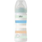 Biberon Chicco Bien-être en silicone garçon 250 ml